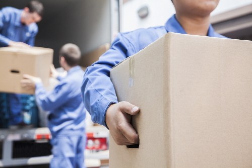 Removal van service supporting a Finchley home move
