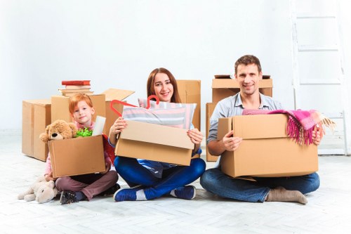 Man and van vehicle ready for local moves in Finchley