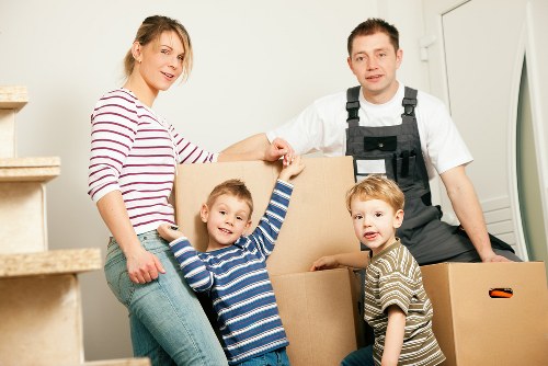 Customer reviewing a moving service booking confirmation