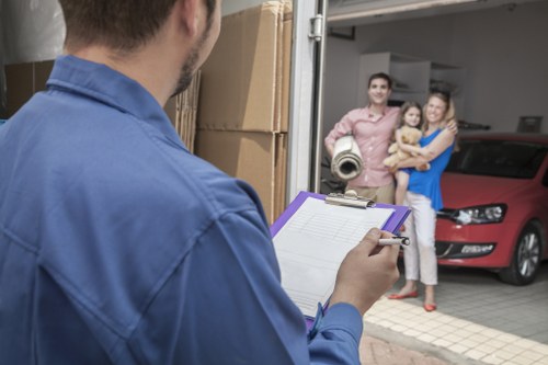 Man and van style moving support for smaller Finchley loads