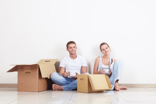 Professional house moving service in Finchley with careful loading and transport