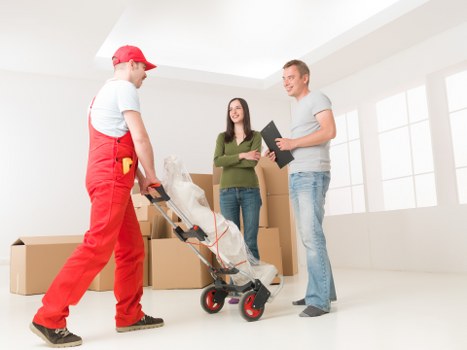 Local home move logistics and loading for a Finchley customer