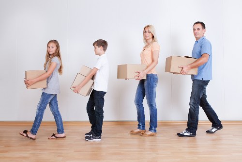 Furniture removal service for a flat move in Finchley