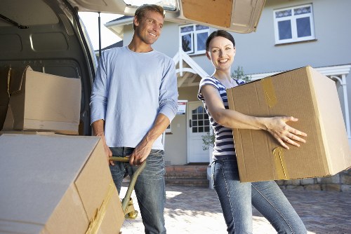 Removals van prepared for a move across Finchley and nearby areas